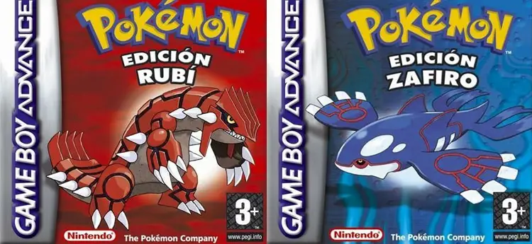 Pokémon rubí y zafiro