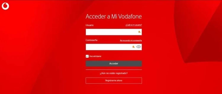web mi Vodafone